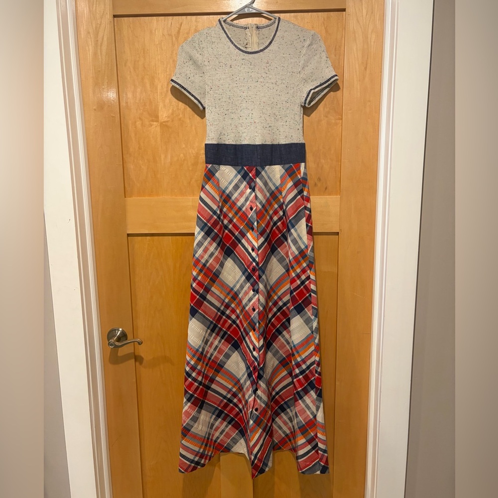 1970’s Vintage Young Innocent Maxi Dress by Arpeja sz small EXCELLENT